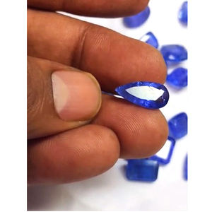 33 piezas de tanzanita azul Natural 8mm a 18mm cojín Octágono de pera ovalada Faceta 136 CTS Iroc venta corte de piedras preciosas de alta calidad US $204 - Product Image 2