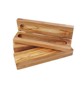 Wood <b>Pen</b> Stand With Two Slots Handcrafted Wood <b>Pen</b> Case Box Top Quality Wooden <b>Pen</b> Box Best Designer - Product Image 4