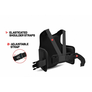Protège-poitrine en cuir véritable pour MMA et boxe, avec protection dorsale rembourrée, durable, écologique, pour compétition et entraînement, protection corporelle, OEM personnalisé - Product Image 4