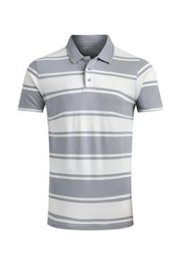 Logo personnalisé été hommes à manches courtes pour polos 100% coton décontracté solide motif tricoté tissu - Product Image 4