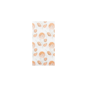 Tovaglioli Bianchi 48x48cm con Stampa Arancione, Piegati 1/8, Morbidi e Asciutti, 360 Pezzi, B2B - Product Image 1
