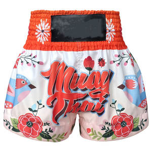 Meilleurs shorts de combat MMA personnalisés en gros, shorts d'entraînement unisexes, shorts de compétition, sublimation, vêtements de boxe, 100% polyester, durables - Product Image 1