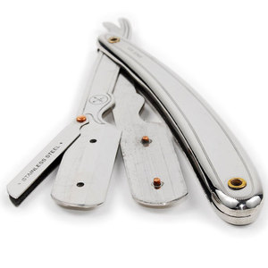 Collier de rasoirs en acier inoxydable Collier de rasoirs en acier de haute qualité pour femmes hommes Rasoir droit de barbier - Product Image 3