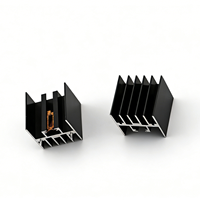 Dissipateur thermique en aluminium extrudé 6063 T5, 30(L)*30(H)*30(Prof) mm, profilé en aluminium à grande surface