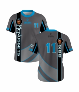 Camiseta de Béisbol al Por Mayor OPERAL SPORTS, con Logotipo Personalizado Impreso por Transferencia de Calor, Cuello Redondo, Poliéster, Transpirable, Manga Corta, Unisex - Product Image 4