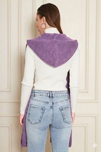 Bufanda con Capucha de Punto Texturizado Suave para Mujer, Cálida, Elegante y Cómoda, Estilo Otoño Invierno, Servicio ODM OEM - Product Image 6