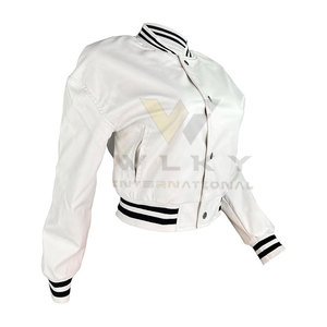 แจ็กเก็ตตัวอักษรสำหรับผู้หญิงแห้งเร็วแจ็คเก็ตตัวอักษรย้อมสีล้วนสำหรับผู้หญิงสวมใส่สบาย - Product Image 2