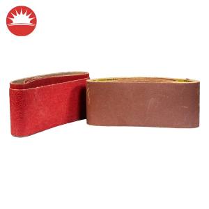 <span class=keywords><strong>กระดาษทราย</strong></span><span class=keywords><strong>ขัด</strong></span>เงาไม้แบบสายพานอะลูมิเนียมออกไซด์สีแดง ขนาด 75x457 มม. สำหรับเครื่องขัด<span class=keywords><strong>สายพาน</strong></span> - Product Image 3