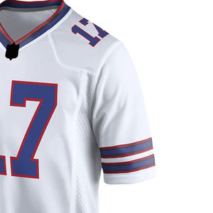 Maillot de football américain personnalisé à manches courtes pour l'entraînement et les matchs, vêtements de sport respirants - Product Image 5