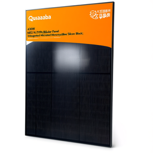 Panel Solar Bifacial Qcells 430W NEO Tipo N con Microinversor Integrado, Silicio Monocristalino Negro - Product Image 2