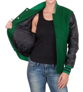 แจ็กเก็ตเลตเทอร์แมนสำหรับวิทยาลัยวิทยาลัยฤดูหนาวสไตล์ใหม่เสื้อแจ็กเก็ตกลางแจ้งโลโก้ออกแบบได้ตามต้องการ - Product Image 4