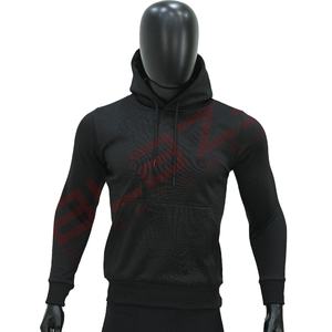 Men's 100% Cotton 500gsm Blank Heavy Weight Thick Printing logo Drop Shoulder Flock Hoodies <b>Sweatshirt</b> Custom Print Hoodies Men - Product Image 1