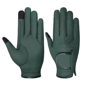 Gants d'équitation de fournisseurs directs d'usine/vente chaude 100% gants d'équitation de Logo et de conception personnalisés de haute qualité - Product Image 4