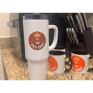 Termo Be Ike-Conic de 40 oz, Acero Inoxidable, Doble Pared, Aislamiento al Vacío, Diseño Novedoso para Viajes, Bebidas Frías/Calientes, 24 Horas de Aislamiento - Product Image 3