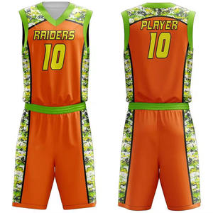Uniforme de baloncesto personalizado de alta calidad para hombre, ropa deportiva de secado rápido al por mayor, uniforme de baloncesto de poliéster 100% de Color liso - Product Image 6