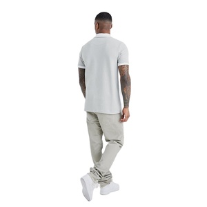2026 Custom 100% Cotton Solid Canvas Wholesale Collar Design Hot Selling Breathable High Quality Fashion Comfortable New Men's - Product Image 3