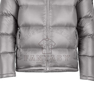 OEM Wholesale Custom Winter Warm Quilted Bubble Down <b>Padded</b> Puffer <b>Jackets</b> With <b>Hood</b> CE ISO Certified - Product Image 5