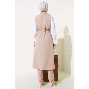 Ensemble de 2 pièces en pierre à double couche avec tunnel de taille - Product Image 2