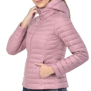 Chaqueta acolchada para mujer hecha en fábrica 2025, tela de lona cómoda a la moda, nueva llegada, ropa para exteriores - Product Image 4