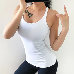 Camisetas sin mangas de verano para mujer de alta calidad personalizadas 2025, ropa de gimnasio, chaleco transpirable OEM para mujer con logotipo personalizado - Product Image 5