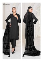 Top vendeur vêtements de fête pour femmes de marque Shalwar Kameez costumes haute qualité laine trucs broderie Fine indien pakistanais vêtements