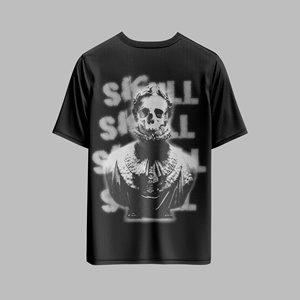 Unisex 100% algodón camiseta de gran tamaño Streetwear moda bordado Logo transpirable verano camiseta - Product Image 1