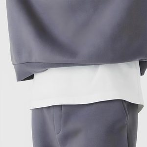 Survêtements évasés à manches longues de qualité supérieure pour hommes fabriqués en usine nouveau style ensembles respirants col à capuche meilleur prix pour l'hiver! - Product Image 5