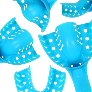 Plateaux d'impression jetables en plastique Inférieur 72 supérieur 56 Plateaux d'impression dentaires jetables en plastique Fabricant de forceps - Product Image 2