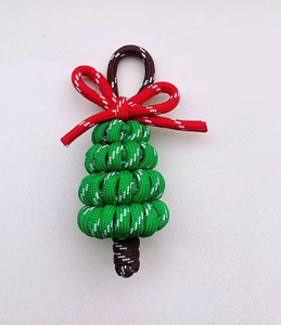Árbol de Navidad Cool Knot Rope Bag Charms para monedero Bolso elegante Charm Bag Charm - Product Image 4