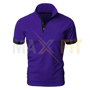 MAXFIT ENTERPRISES Camiseta de Golf de Franela de Secado Rápido para Hombre, Camisa de Polo de Manga Corta con Logotipo Personalizado, Decoración de Botones, La Mejor Calidad - Product Image 5