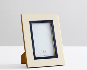 Marco de fotos con incrustaciones de hueso de lujo hecho a mano de primera calidad con logotipo personalizado Vintage elegante pieza de exhibición de pared o mesa - Product Image 5