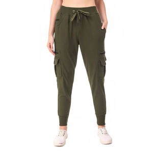 Pantalon de survêtement Cargo anti-rides à la mode pour femmes bas utilitaires légers élégants pour les voyages d'été 2025 vêtements quotidiens - Product Image 4