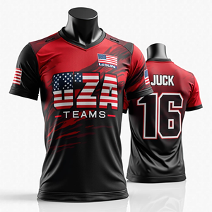 Camisetas deportivas impresas personalizadas para hombre, camisetas de softbol, baloncesto, fútbol, pesca, cuello redondo transpirable, ropa cómoda duradera - Product Image 6