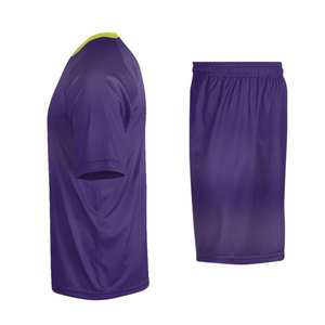 Nouveaux ensembles de maillots de football pour hommes, ensembles de maillots d'entraînement de football, manches courtes, 100% coton, écologiques, légers, personnalisés - Product Image 3