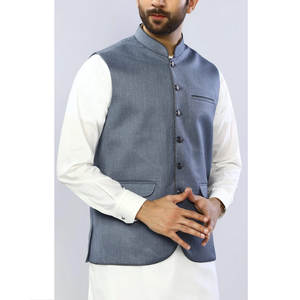 Chaleco de lona de color sólido de fabricante profesional para hombre, ropa exterior para bodas, gran oferta a precio barato - Product Image 1