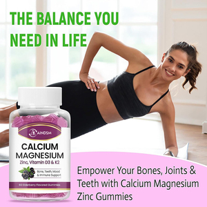 Gomitas Naturales Personalizables para Adultos, Refuerzo Inmunológico, Magnesio, Vitamina, Zinc, Calcio, Gomitas para Huesos y Músculos, Seguras para Mujeres Embarazadas - Product Image 6