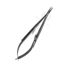 Pinzas Portaagujas Manuales de Acero Inoxidable de Alta Calidad para Microcirugía, Reutilizables, Rectas, Instrumentos Quirúrgicos para Suturas - Product Image 6