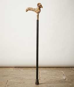 Canne de marche en bois sculpté à la main avec motif d'éléphant pour le soutien et la décoration intérieure - Product Image 4