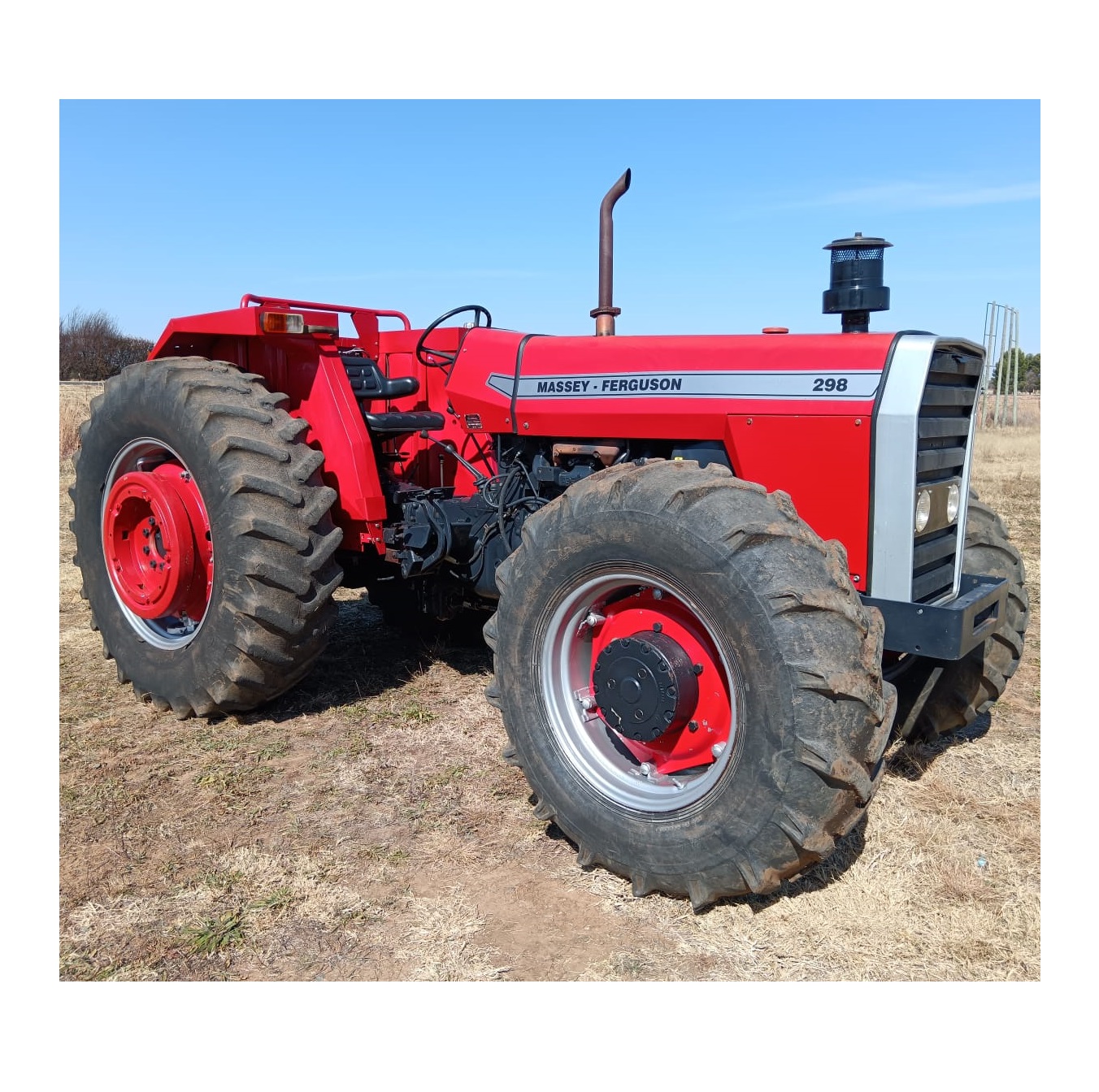 Massey Ferguson 298 Tractors - High Productivity & Durability