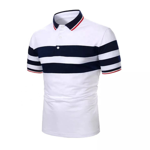 Camisetas Polo de algodón 100% bordadas personalizadas de alta calidad camisetas de golf transpirables de talla grande para hombres - Product Image 5