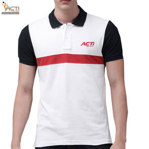 T-shirt polo grande taille pour homme, vêtements d'été, t-shirts polo de couleur unie pour adulte - Product Image 1