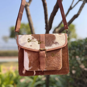 Bolsos para mujer Cuero de vaca real Nuevo diseño Monedero Elegante Casual Sling Bag Western Bolsos de cuero genuino - Product Image 1