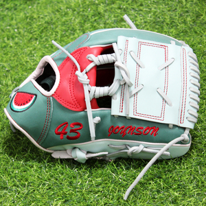 Accessori da Baseball: Guanto da Lanciatore in Pelle Bovina USA Verde Menta, Marca Rawlings, per Giocatori Adulti e Giovani, Disponibile all'Ingrosso - Product Image 5