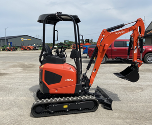 Mini-excavatrice multifonctionnelle KUBOTA U17-5 avec peu d'heures de travail et en excellent état de fonctionnement - Product Image 4