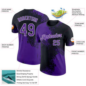 Camisetas de hombre de poliéster 100% personalizadas Camiseta deportiva de 220g con diseño de sublimación OEM ODM y técnicas de bordado - Product Image 2