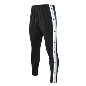 Pantaloni <span class=keywords><strong>da</strong></span> Allenamento <span class=keywords><strong>Calcio</strong></span> Personalizzati 100% Poliestere, Asciugatura Rapida, Bottoni Laterali a Scatto, Vestibilità Slim, Abbigliamento Sportivo Unisex - Product Image 1