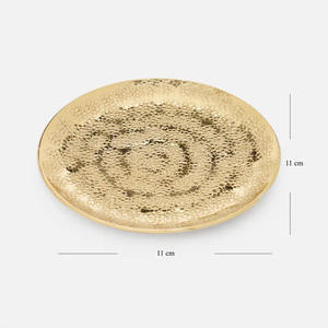 Dessous de verre en métal doré à bas prix pour décoration de table et accessoires Dessous de verre en métal à fabriquer en Inde - Product Image 1