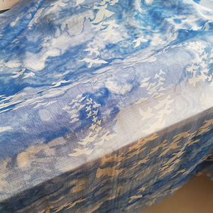 Vestido de tela teñida arrugada para mujer, venta al por mayor de alta calidad, diseño liso personalizado OEM y ODM para bodas, chaquetas, prendas para niñas - Product Image 3