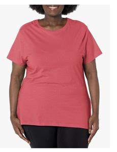 T-shirt en coton respirant à manches courtes et col rond pour femmes, taille plus, logo personnalisé, nouvelle arrivée, vente en gros, usine du Bangladesh - Product Image 6