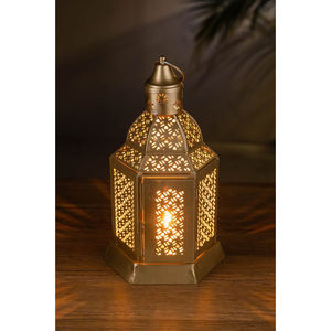 Classic Modern Home Decorative <b>Moroccan</b> Style Lantern Made of Iron Ramadan <b>Decor</b> for Christmas Decorative Lantern at Best Price - Product Image 2